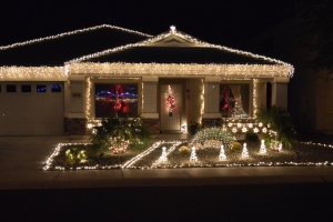 House at Christmas